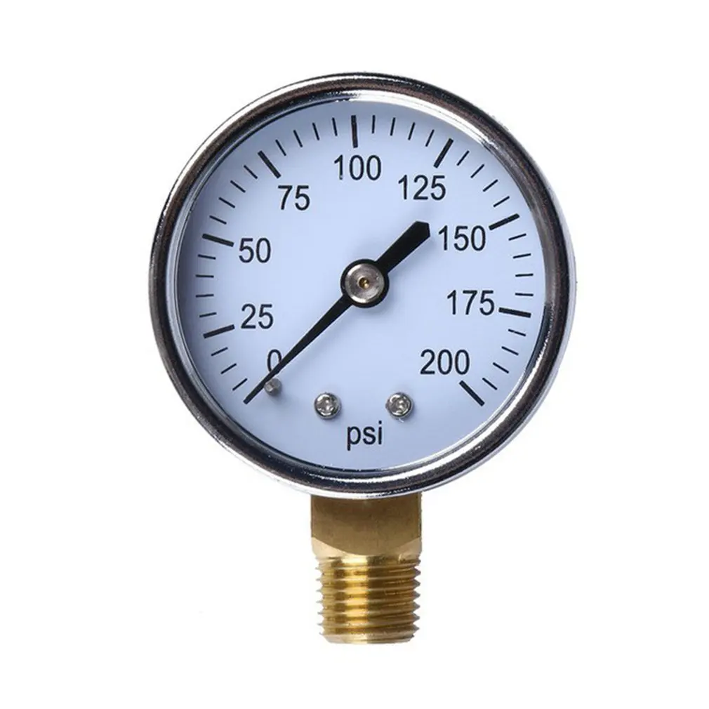 

Radial Pressure Gauge High-precision Stable Barometer Oil Pressure Gauge Water Pressure Gauge TS-50-200psi0-200psi