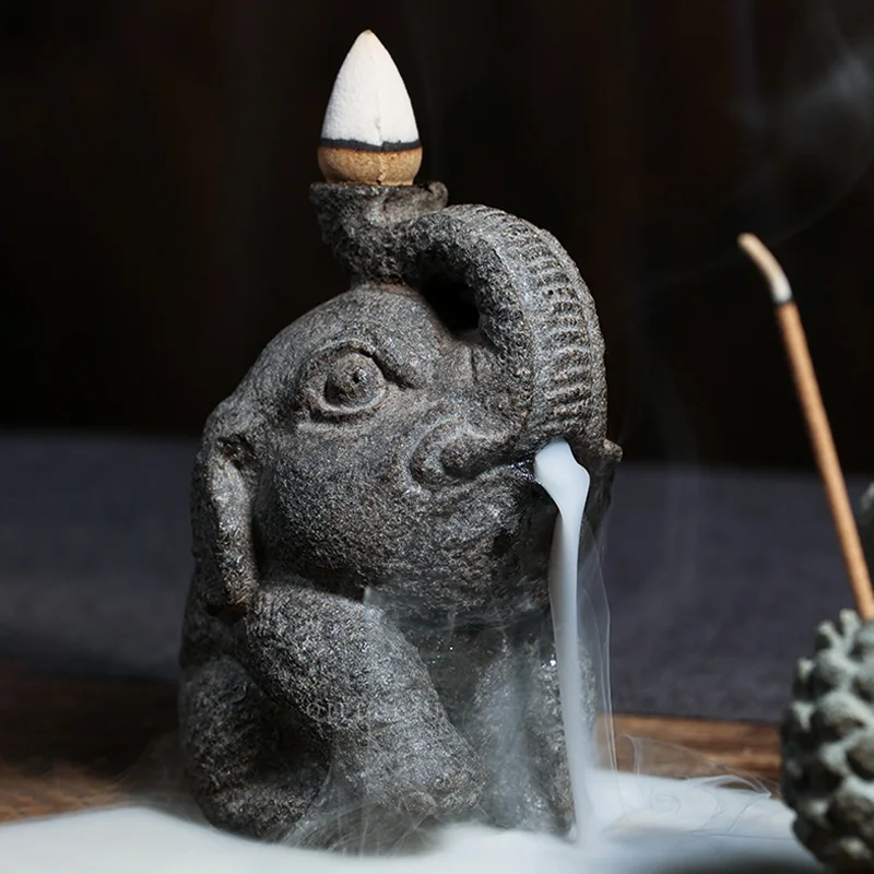 Статуэтка слона статуэтка в виде животного из натурального камня богатство