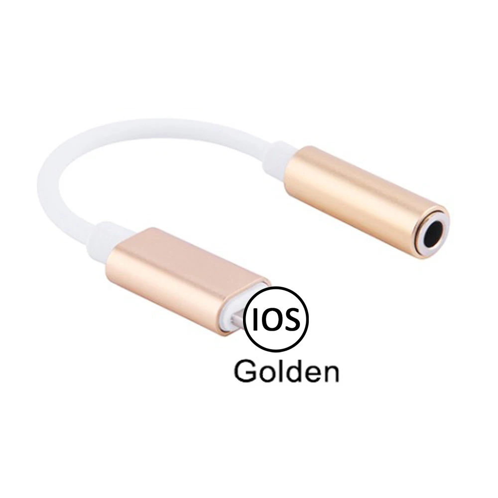 

For iPhone 3.5mm Jack Aux Cable Car Speaker Headphone Adapter for iPhone 11 Pro XS XR X 12 Audio Splitter Cable for iOS 14