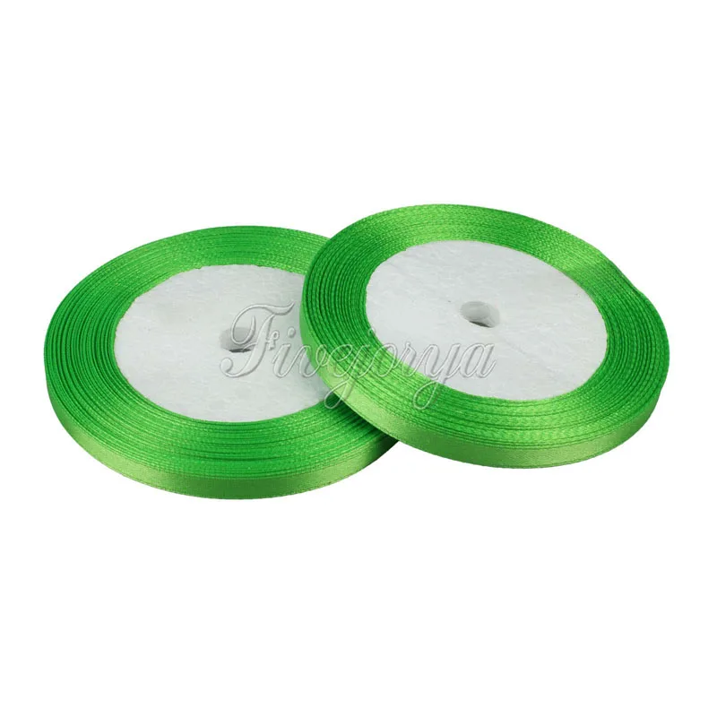 Длинная шелковая атласная лента ширина 6 мм для украшения дома свадьбы упаковки