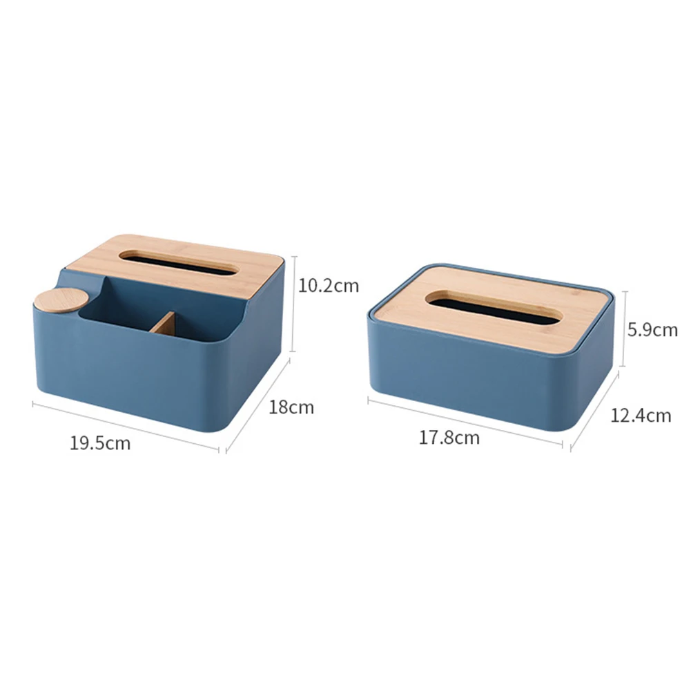 

Creative Multi-Function Holder Desktop Muftifunctional Wooden Storage Box TV Air Conditioner Remote Control Organizer