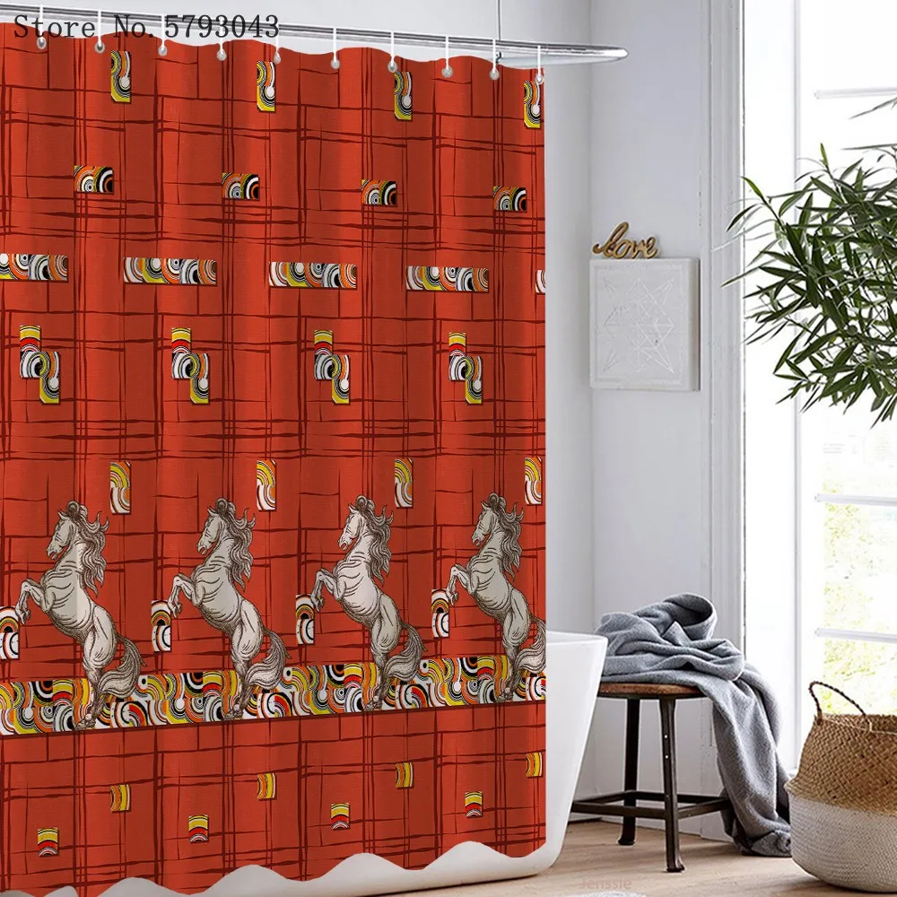 

Style European Luxury Shower Curtain 3D Print Waterproof Regalia Style Shower Curtain For Adults Washable Bathroom Curtain Decor