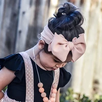 free shipping 2019 fashion new hair accessories children diy fabric hair band baby baby bow hair lead flower