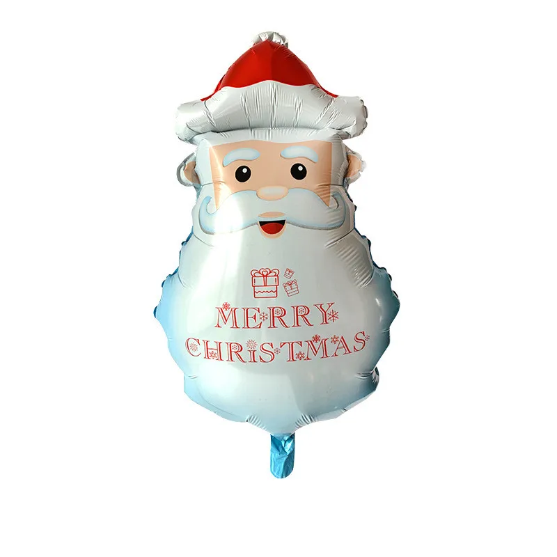 Santa Claus Рождественские шары рождественские украшения для дома Globos год Navidad фольгированные шары Детские подарки надувные игрушки - Цвет: Santa Claus