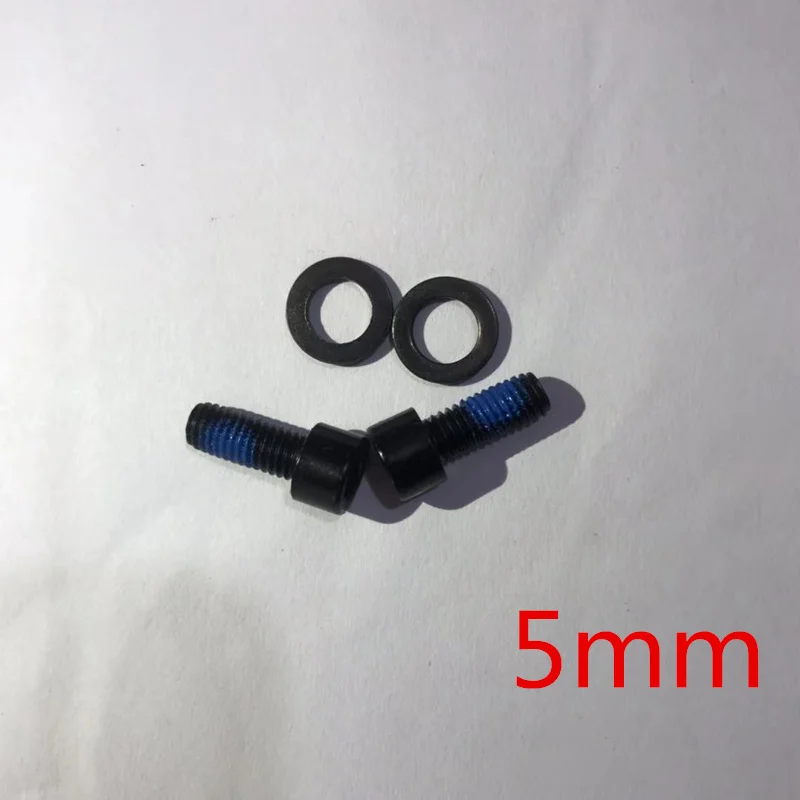 Black screw 5mm XIAOMI M365 электрический скутер запчасти дисковый тормоз установочный винт фиксированный магнит винт фиксирующий тормозной диск - Цвет: Black screw 5mm