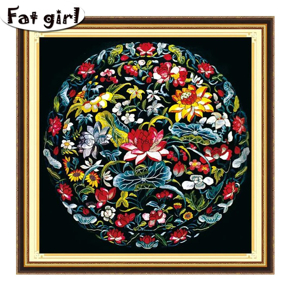 

Diy Modern home 5D Cross Stitch Diamond Painting Flowers Embroidery Rhinestone Mosaic Full Square Round Drill Decoration Gifts