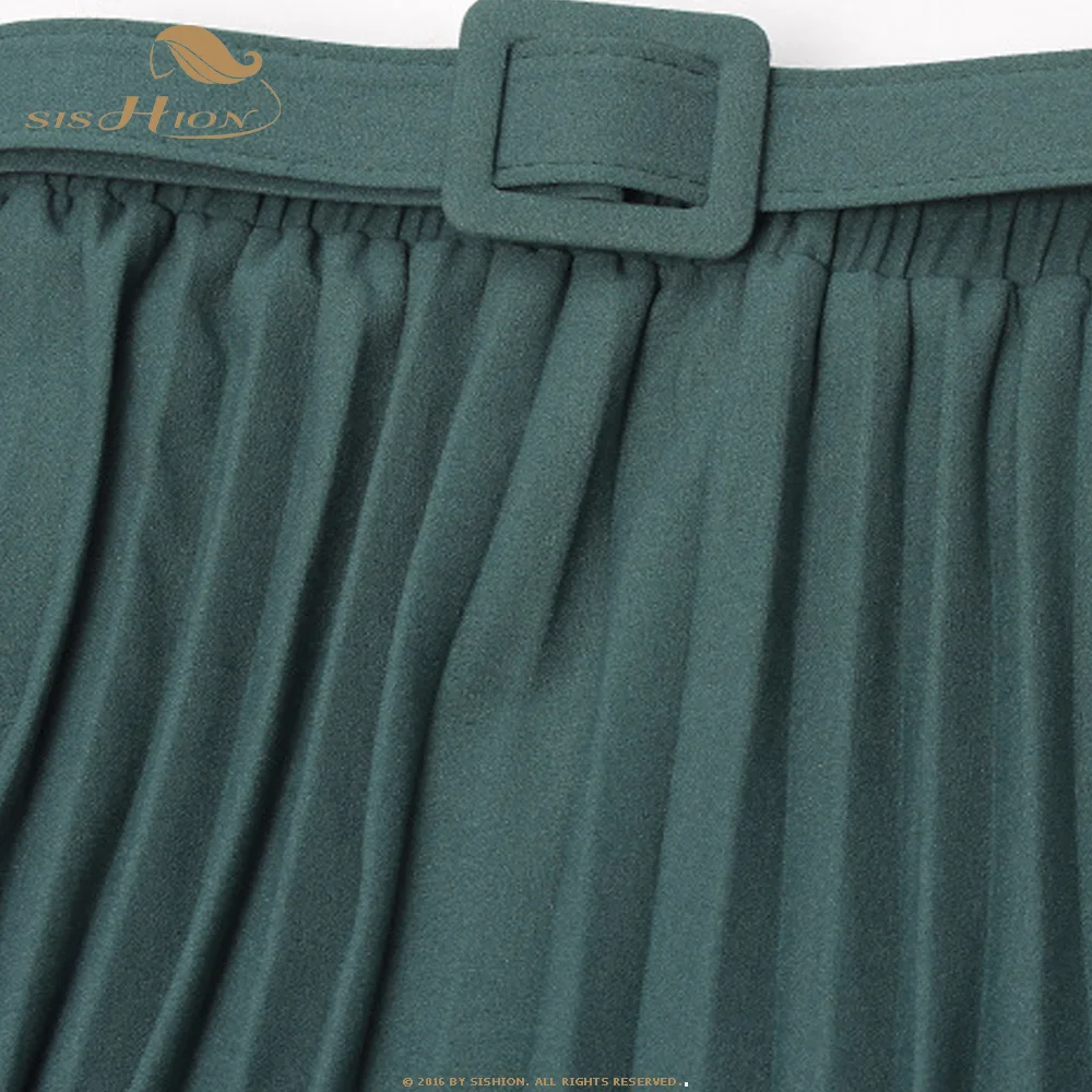 Новое поступление 2020 осенняя юбка WF0164 модная черная розовая Женская длинная