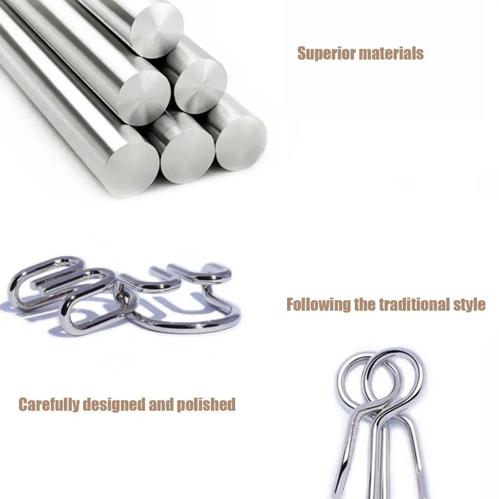 Игрушка-пазл металлическая разбиваемая игрушка для подарков IQ Mind головоломки