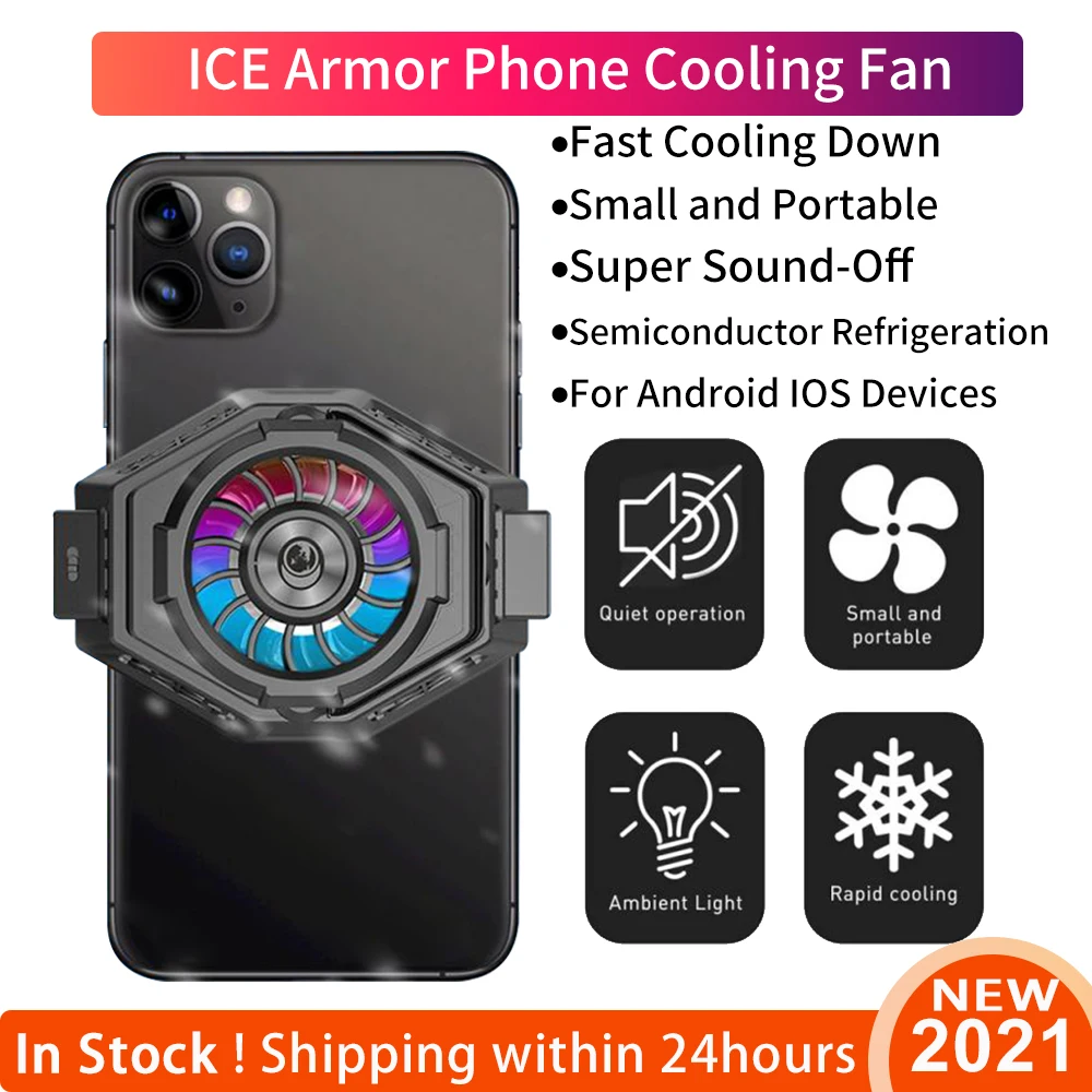 

Universal Mobile Phone Fan Cooling Radiator Turbo Hurricane Game Cooler Cell Phone Cool Heat Sink For IPhone Samsung Xiaomi
