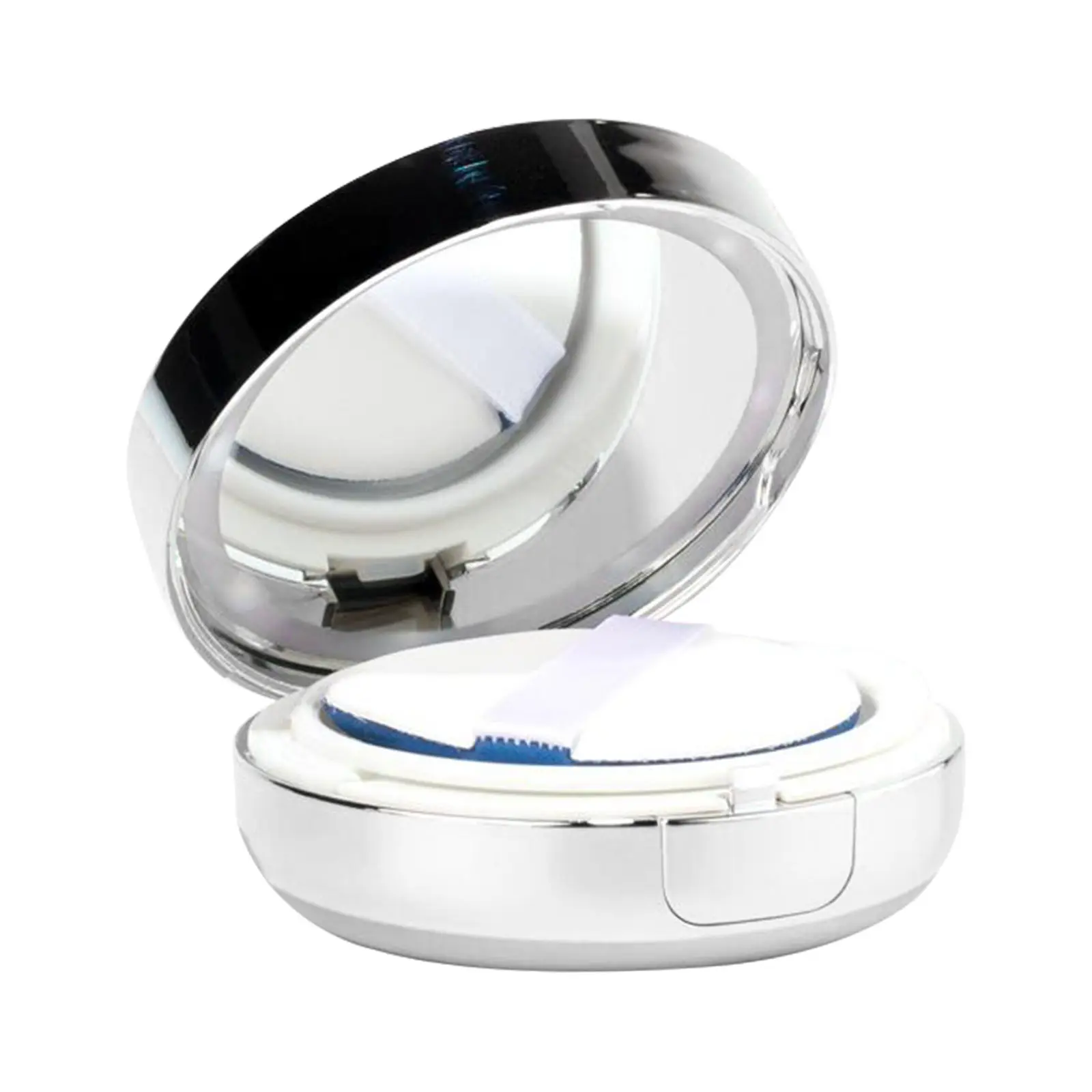 

15ml Air Cushion Puff Box Luxurious Empty Dressing Case for DIY Makeup Cosmetic Cream, for Travel, with Sponge Puff and Mirror