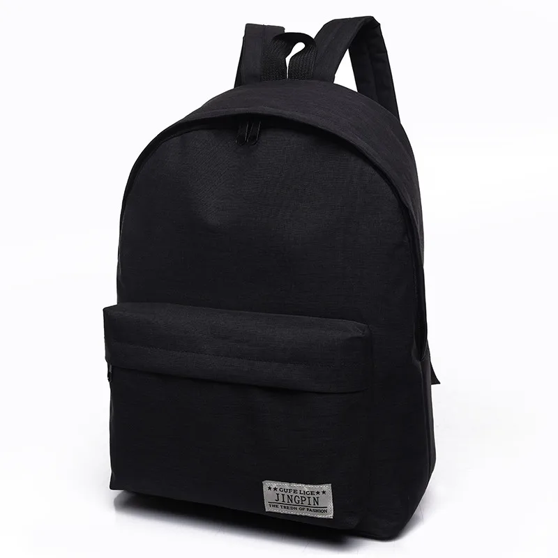 

Women Male Canvas black Backpack College Student School Men Backpack Bags for Teenagers Mochila Casual Rucksack Travel Daypack