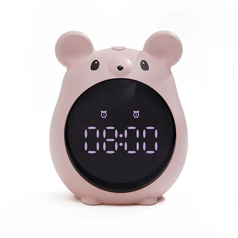 

DeskClock Cartoon Bedside Table Children Room Decoration horloge de bureau Reloj de dibujos nino hogar dormitorio en forme lapin