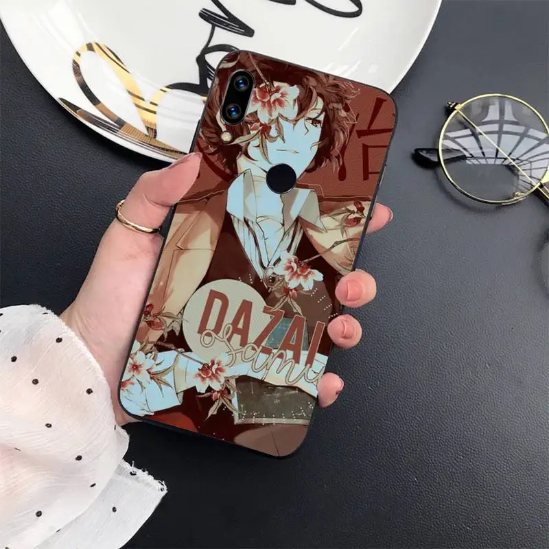 

bungou stray dogs Hard Phone Case For Xiaomi Redmi Note 4 4x 5 6 7 8 pro S2 PLUS 6A PRO