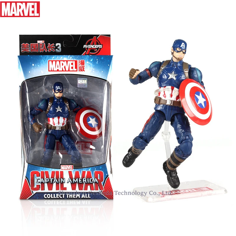 Hasbro игрушки Marvel The Avenger Endgame 17 см супер фигурка супергероя Тор Капитан Росомаха
