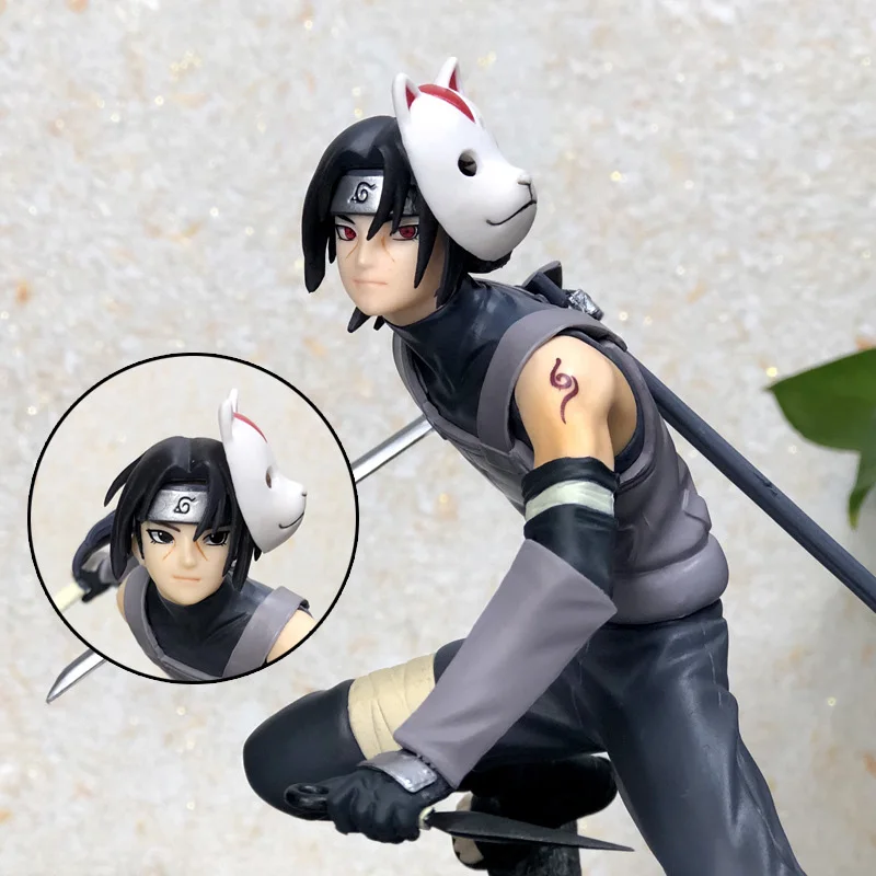 Рисунок аниме Наруто Kakashi Hatake Itachi Uchiha ANBU Ver. Экшн-фигурки сменные модели меняющие