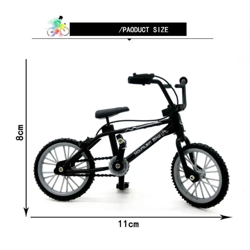 Ретро сплав пластик мини палец BMX функциональный велосипед сборка модель велосипеда Новинка Игрушки Гаджеты детские подарки палец велосипед игрушки подарок