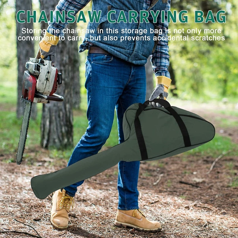 

Chainsaw Bag Carrying Case Portable Protection Waterproof Holder Fit for stih 35ED
