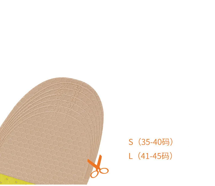 Orthopedic Insoles Orthotics Flat Foot Health Sole Pad For Shoes Insert Arch Support Pad For Plantar fasciitis Feet Care Insoles
