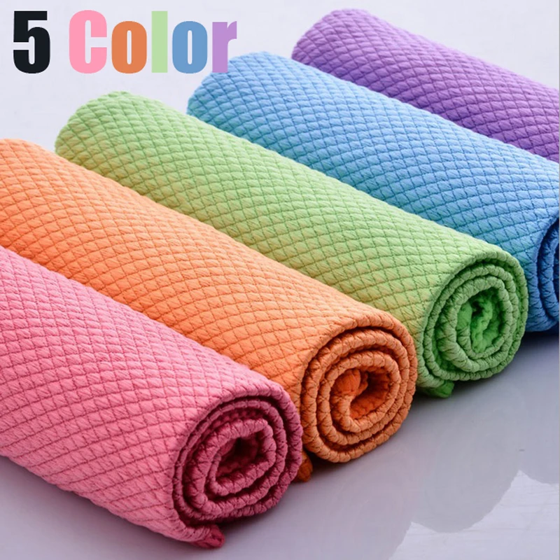 

300PCS 30 * 40CM Water Absorbable Kitchen Cleaning Cloth Wipes Table Window Dishcloth Car Rags Multifunction Washing Bowl Towel