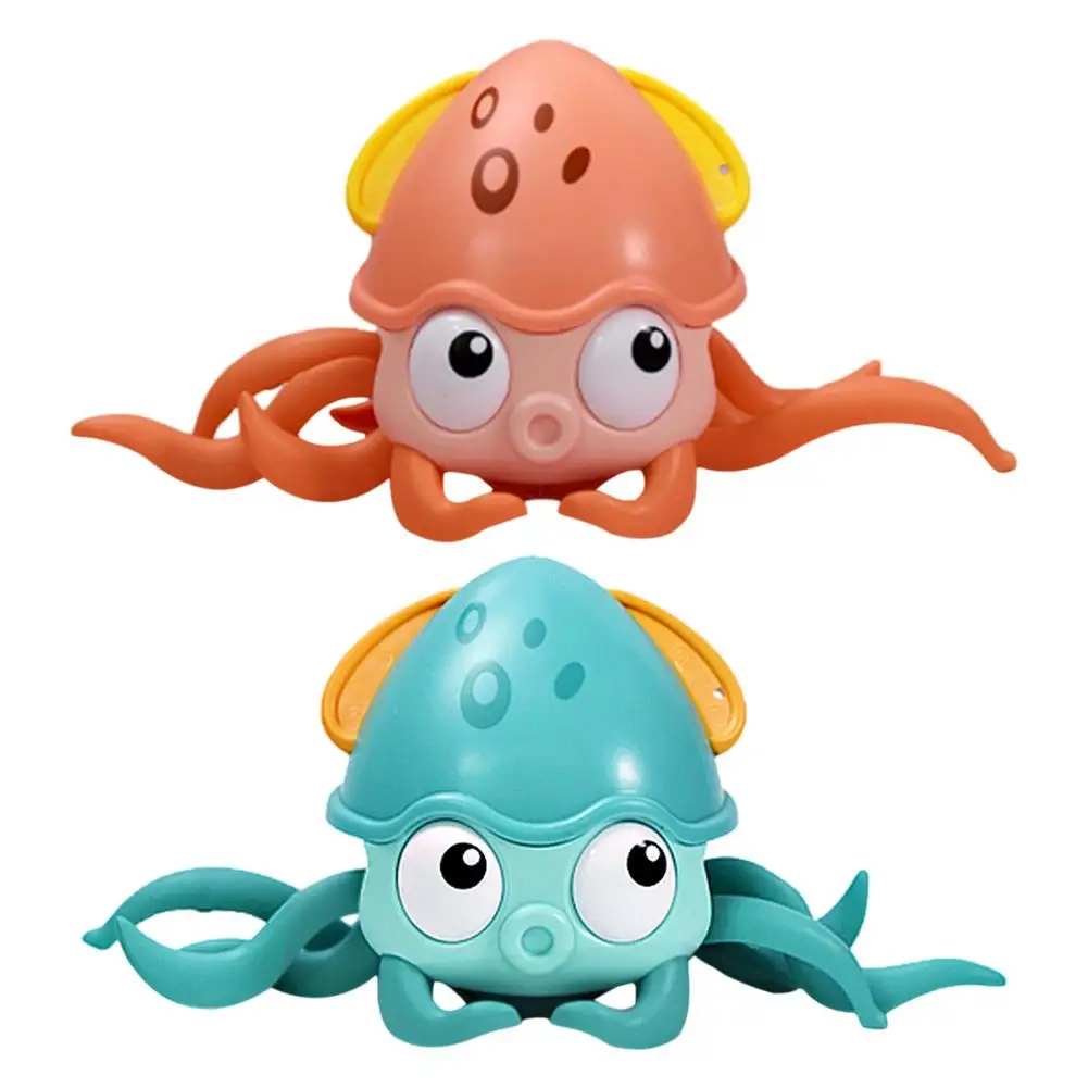 

Swimming Octopus Toy 2 In 1 Floating Swimming Cartoon Bathtub Children's Toys Drag Walking Beach Toys