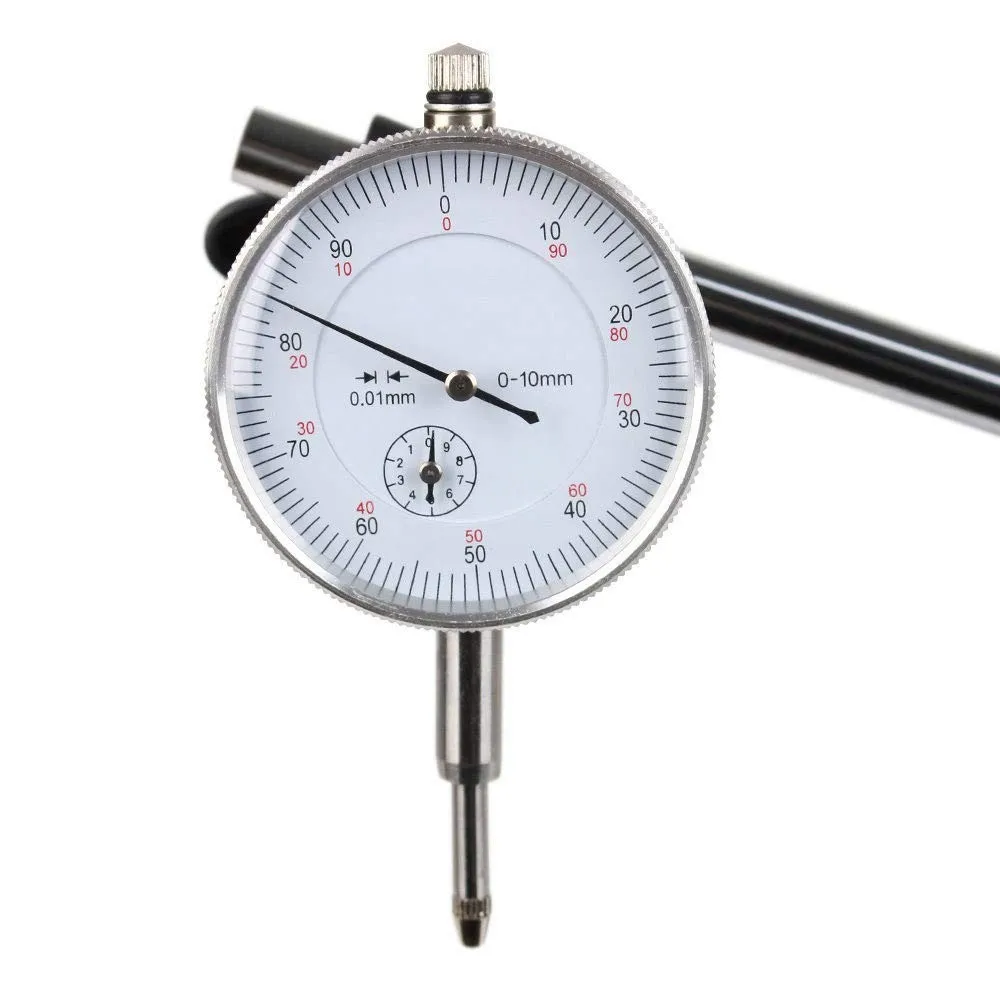 

Dial Indicator Magnetic Holder Dial Gauge Precision 0.01mm Accuracy Measurement Instrument Dial Indicator Micrometer Measuring