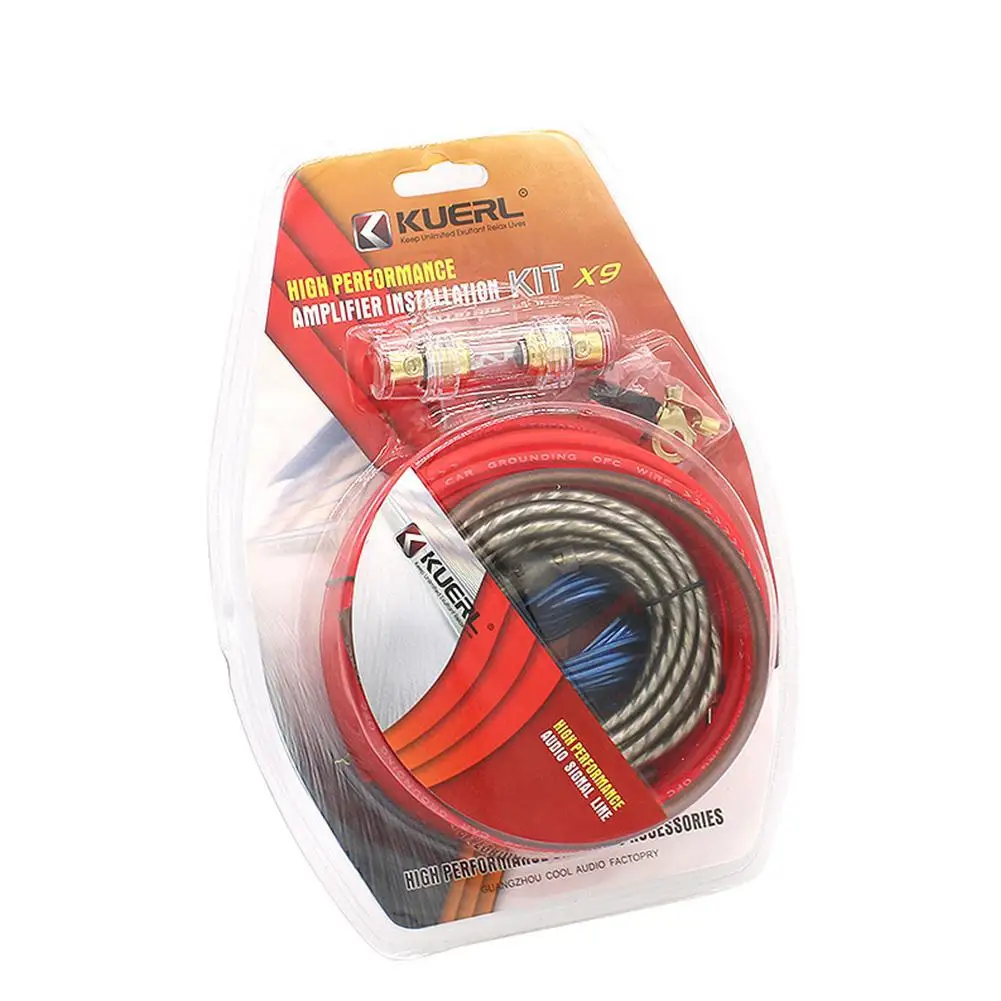 Комплект проводки для автомобильного аудио динамика 10GA комплект проводов