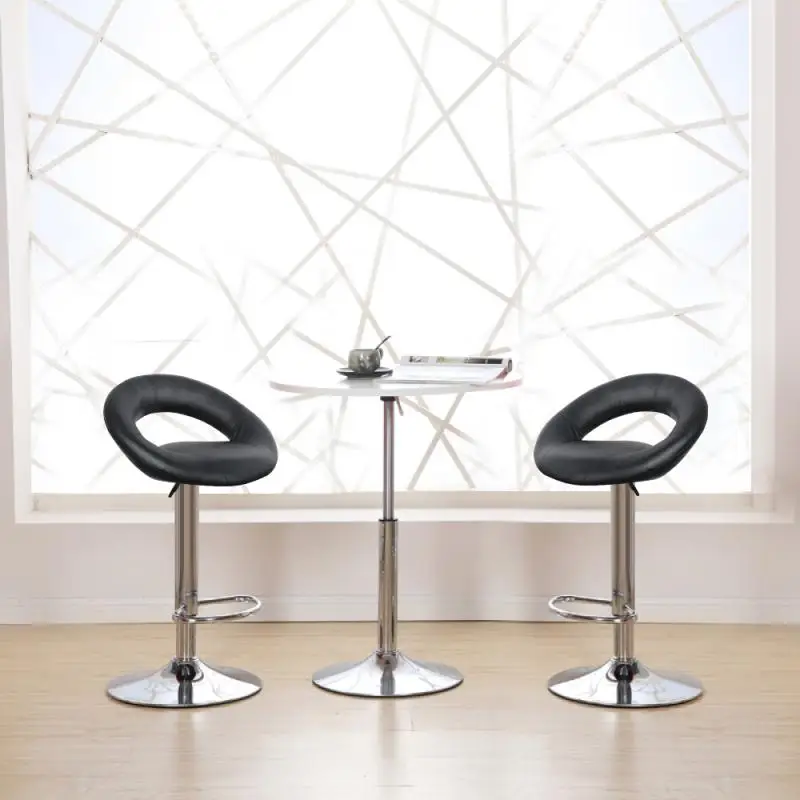 Вращающийся барный стул 2 шт. Европейский трендовый подъемный в форме Луны и