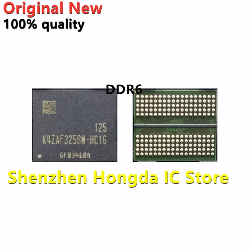 (1-4 штуки) 100% НОВЫЙ чипсет BGA K4ZAF325BM-HC16 K4ZAF325BM-HC14 K4ZAF325BM HC16 HC14 GDDR6 DDR6