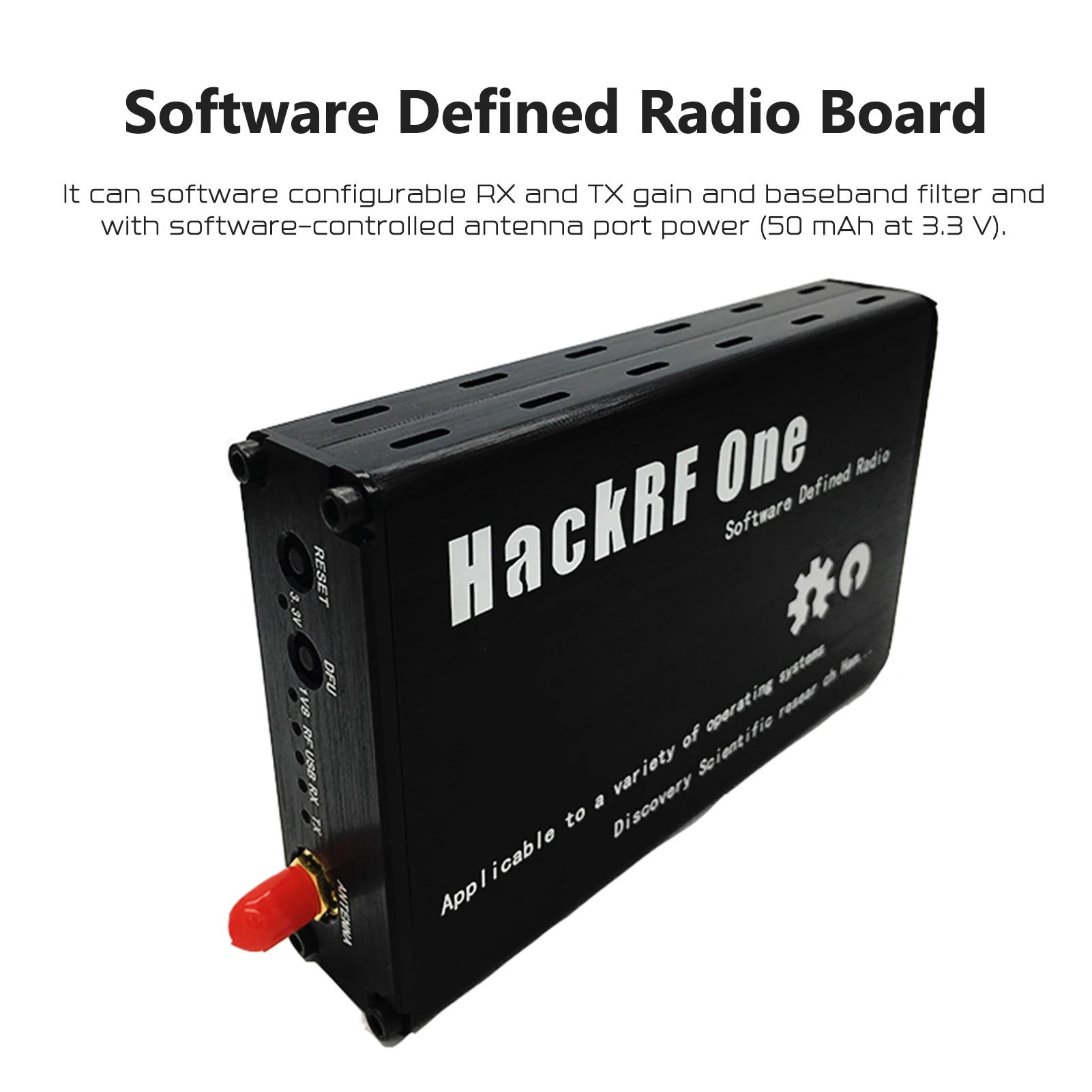 Verkauf HackRF Eine SDR Plantform Software Definiert Radio Entwicklung Bord 1MHz ~ 6GHz RF System Open-Source-Hardware Plattform