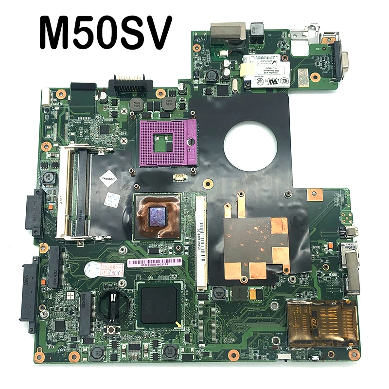 

Материнская плата M50S x55s x55sv m50sv M50SA M50SR для ноутбука, системная плата