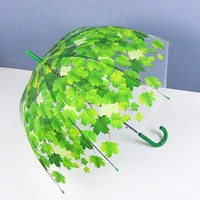 designer transparent umbrella parasol gift windproof beach outdoor kawaii umbrella for girls gift parasolka damska sunshades