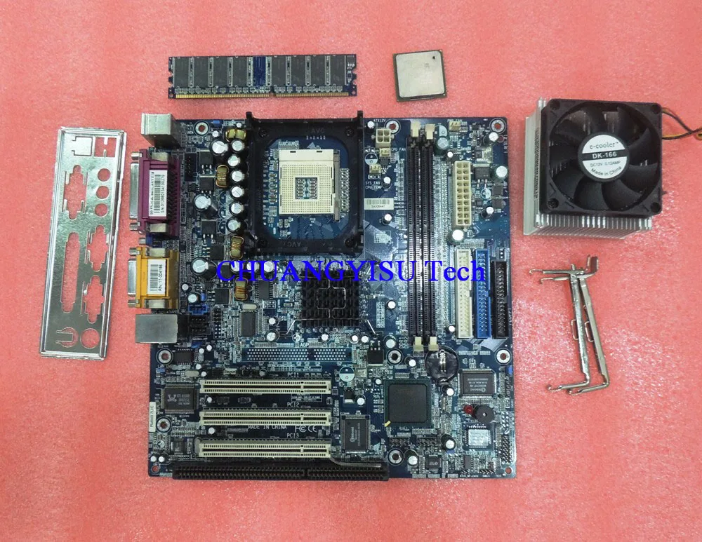 Бесплатная доставка Для материнской платы QDI MS 6555 845GL 845GV с 1 слотом ISA COM 2 IDE 3PCI