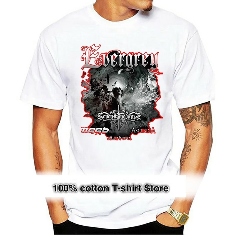 

Создавайте рубашки Evergrey, футболка с коротким рукавом и круглым вырезом для мужчин