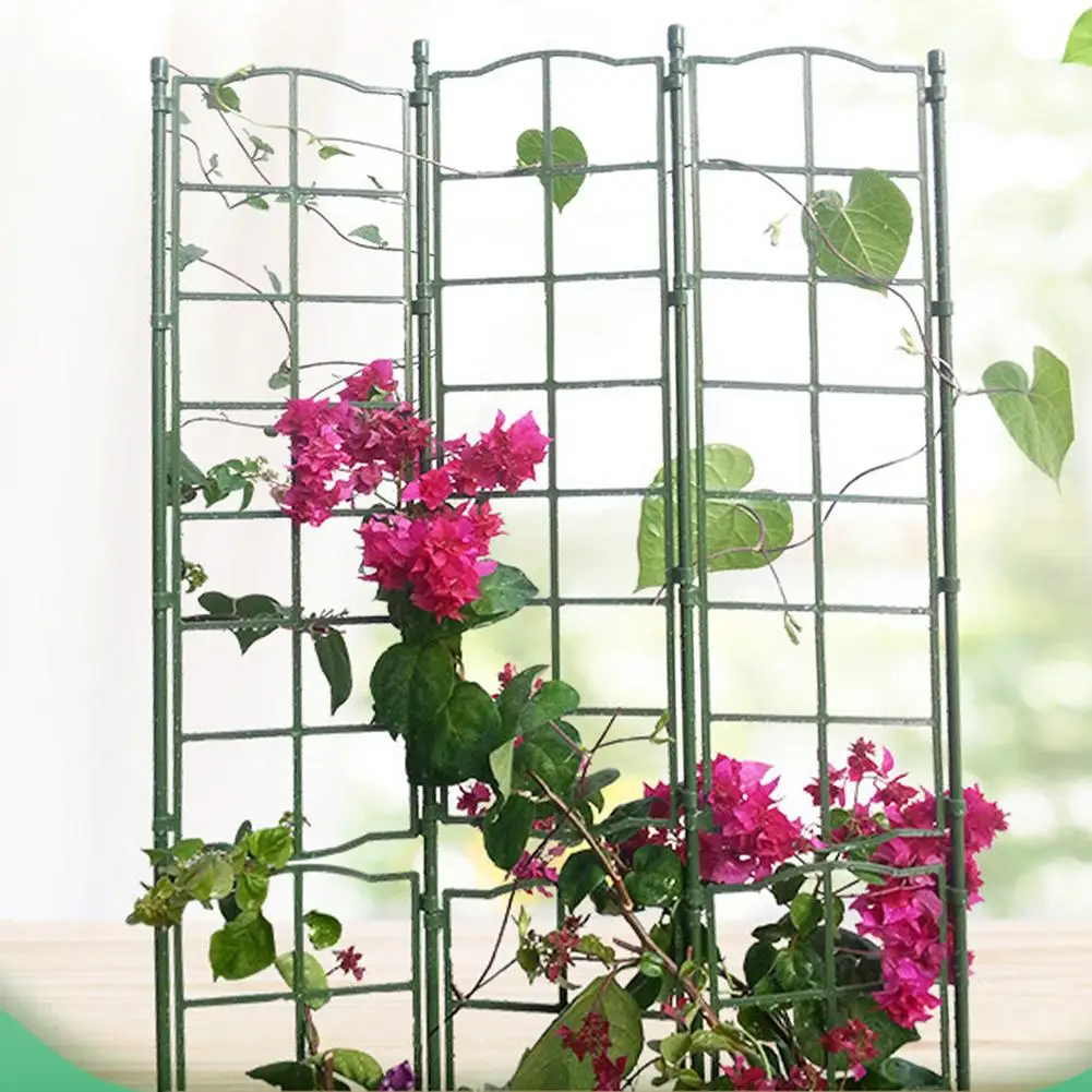 

Plant Climbing Trellis Netting Garden Orchard Durable Flower Stand Gardening Support Frame For Home Balcony Yard Decoration 2021