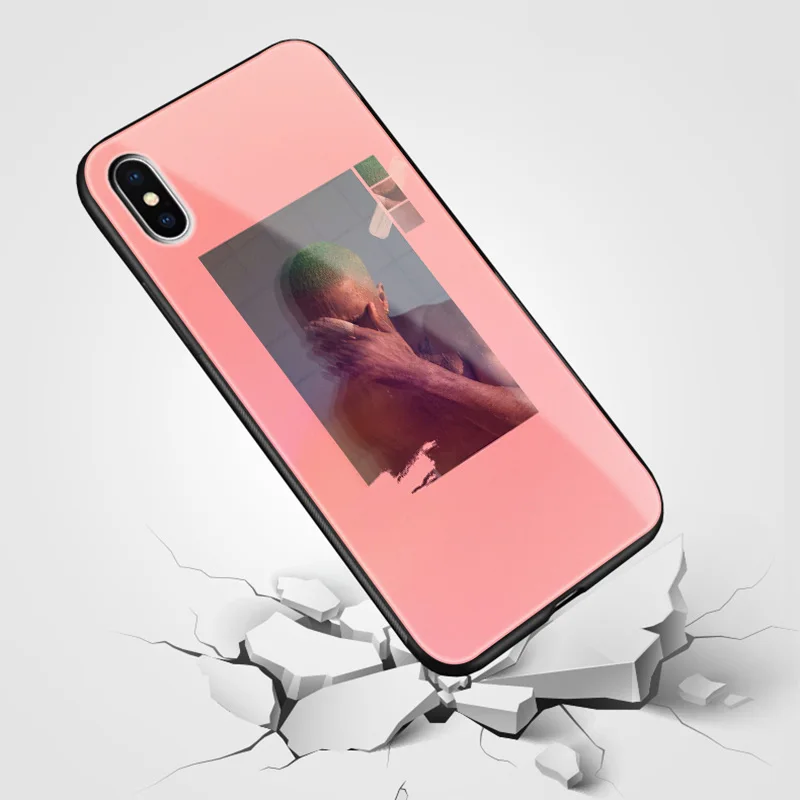 FRANK OCEAN Blonde RAPPER Coque чехол из закаленного стекла для телефона чехол для apple iPhone 6 6s 7 8 Plus X XR XS 11 Pro MAX