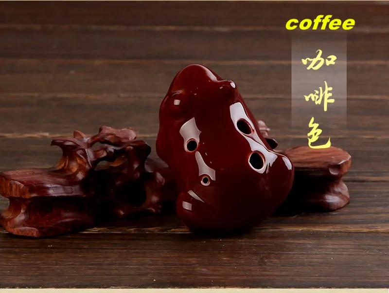 6 отверстий ocarina мультфильм лягушка серия ocarina флейта духовые Музыкальные инструменты Флейта Zelda Керамическая Флейта для детей игрушка ocarina