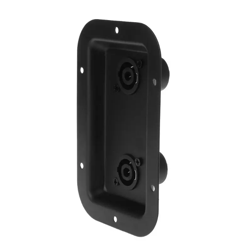 

2021 New Jack Plate Socket Junction Box Clip Guitar Dual Large for SpeakOn PA Speaker Cabinets