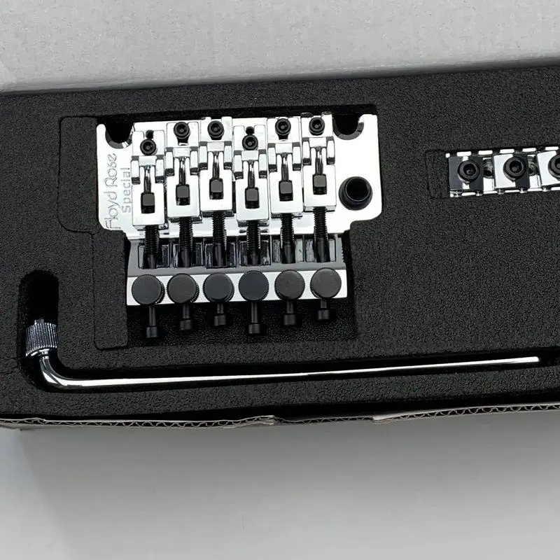 Floyd Rose специальная электрическая гитара система зажима Tremolo мост Серебристый