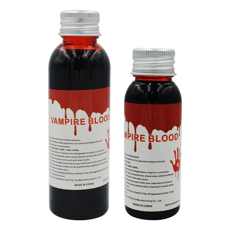 

Незаменимая поддельная кровь идеально подходит для создания кровавых сцен для фильмов/спецэффектов или развлечений