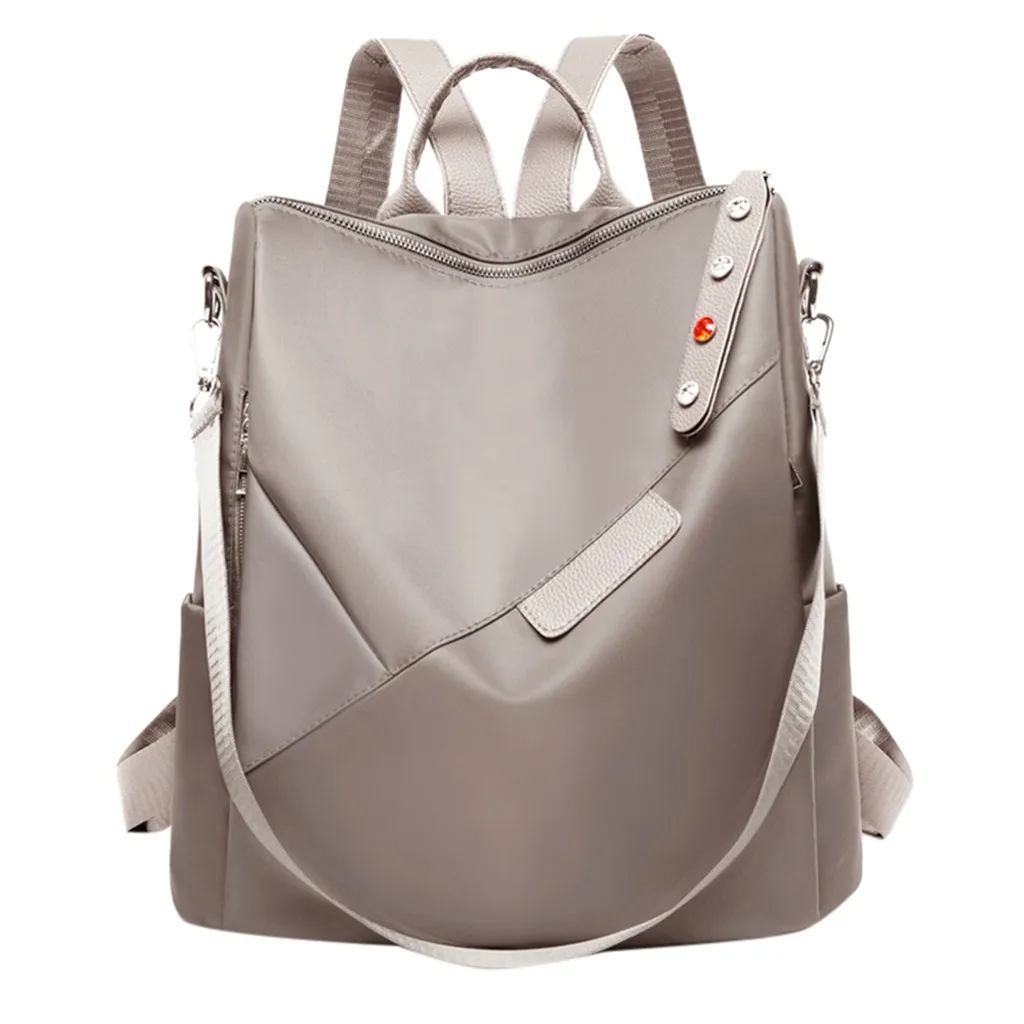 Красный Модный Рюкзак для ноутбука нейлоновый рюкзак компьютера с защитой от