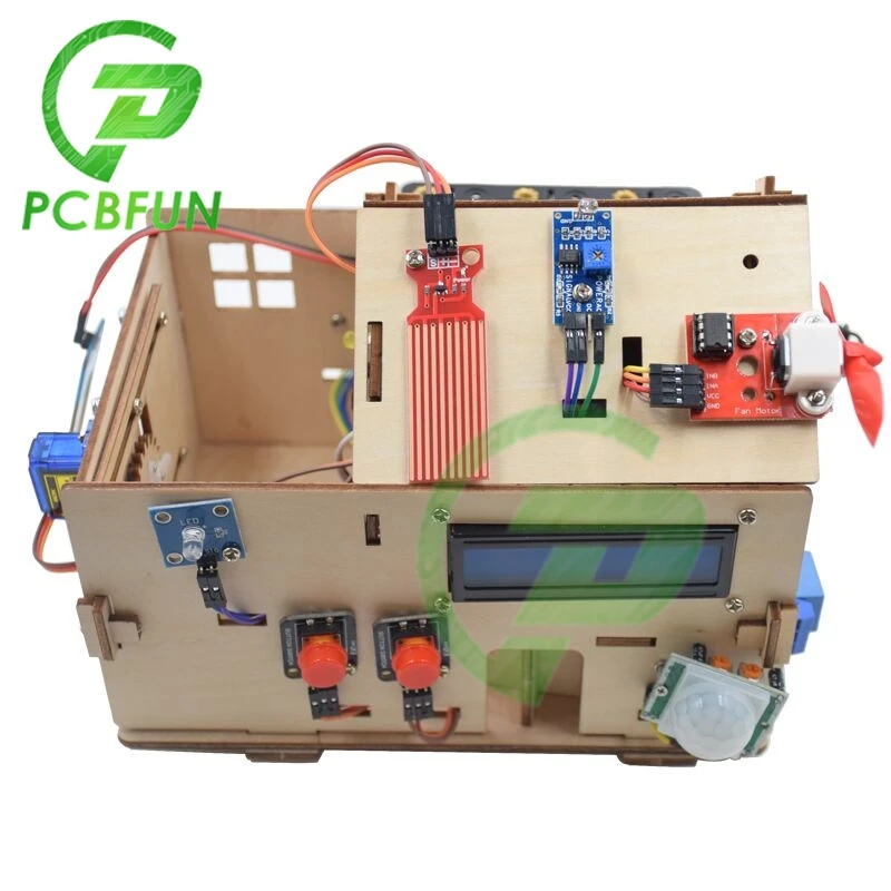 Обучающий набор умный дом с дополнительной платой для Arduino сделай сам + полный