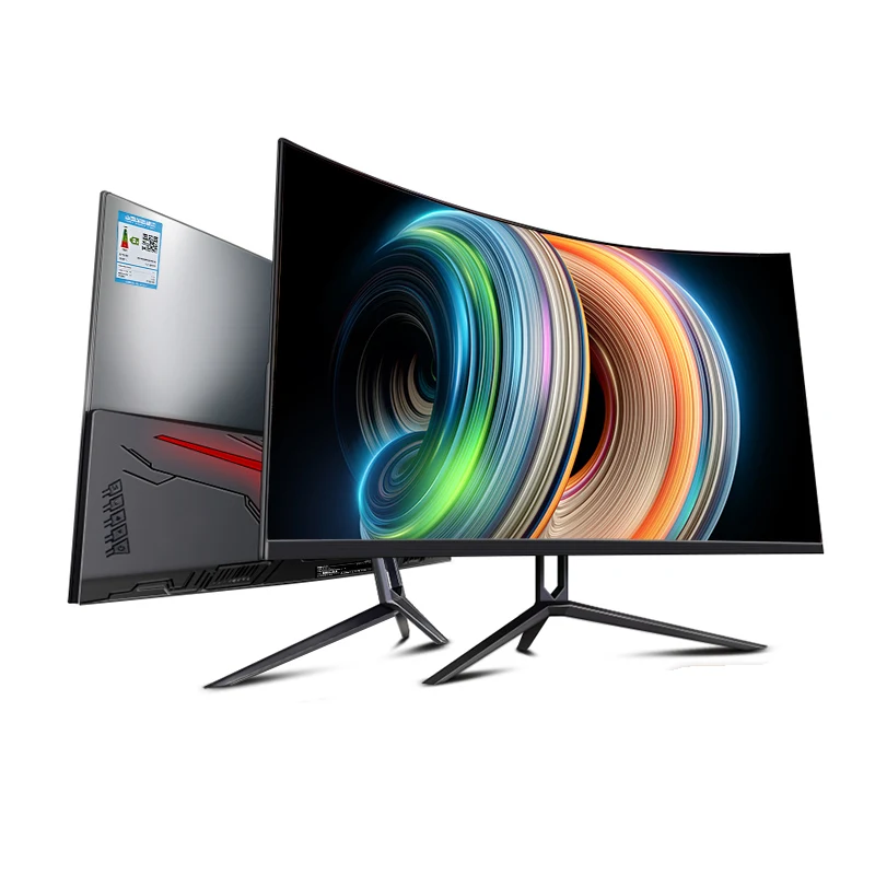 ANMITE 27-дюймовый 75 Гц HDR изогнутый FHD [1920 x 1080] монитор для игр на ПК с USB Type-C, HDMI, ультратонкий экран USB-C.