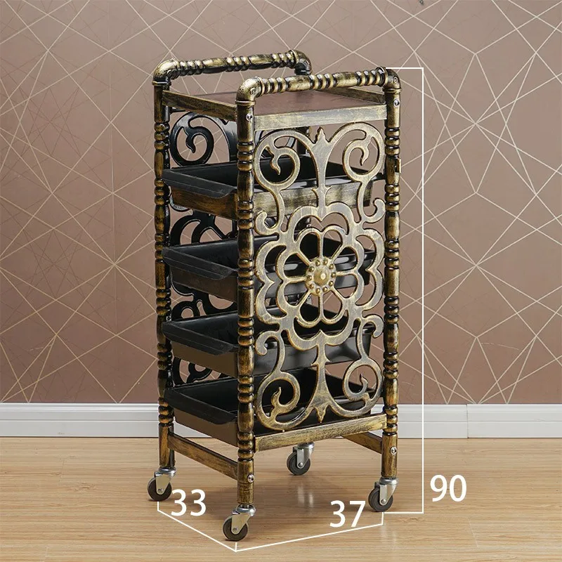 Новый Ретро кованый железный парикмахерский ручной инструмент для красоты