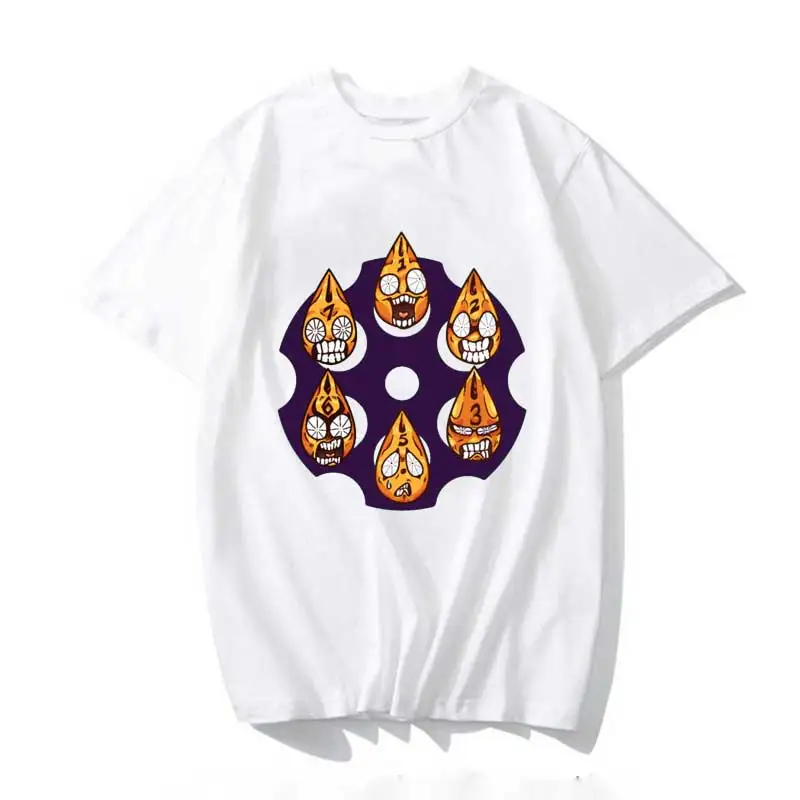 Футболка мужская с принтом Невероятные приключения Джоджо | Мужская одежда