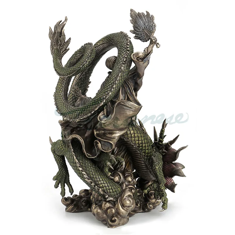 Китайский стиль Романтика трех царств герой персонажи скульптура ZHUGE LIANG езда