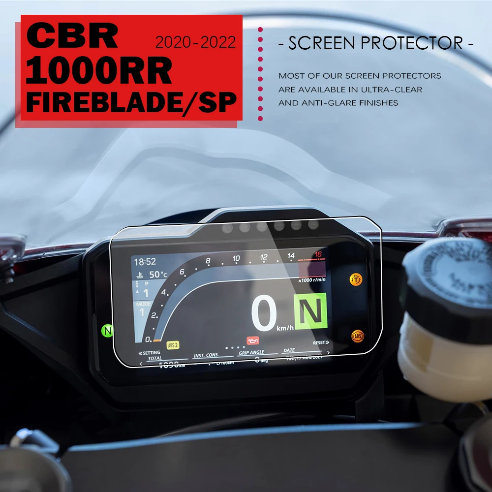 

Motorcycle Instrument Protector for Honda CBR1000RR Fireblade SP 2020-2022 Ultra-clear CBR 1000RR Scratch Cluster Screen TFT LCD