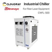 ultrarayc sa air water chiller for fiber cutting machine cwfl 500 series with digital temperature controller
