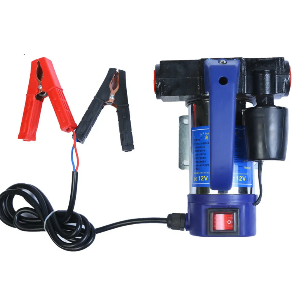 Электрический дизельный керосиновый портативный топливный масляный насос