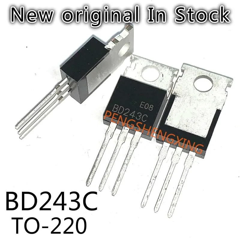 10 шт./лот BD243C BD243 транзистор TO 220 новый оригинальный точечный горячая