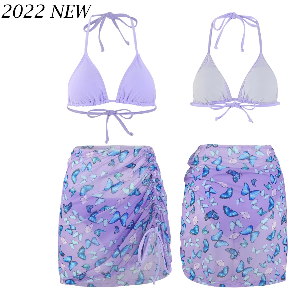 

2022 New Women Sexy bikini Sets Low Waist Swimsuit Swimwear For Female Swimming Suits Beachwear Bathing Beach Wear